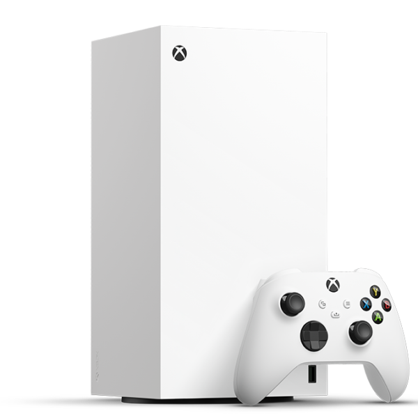 کنسول Xbox Series X نسخه دیجیتال - ظرفیت 1 ترابایت - سفید رباتیک (Robot White)